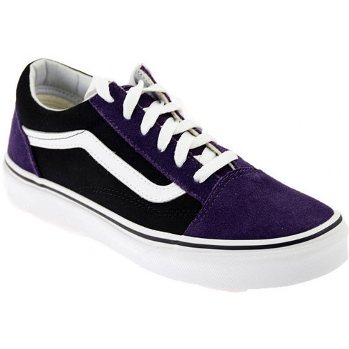 Schuhe Kinder Sneaker Vans OLDSKOOL Violett