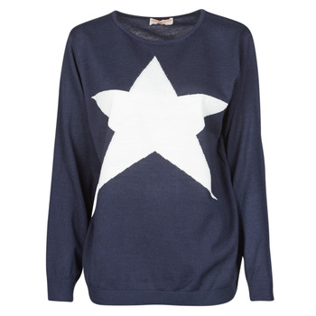 Kleidung Damen Pullover Moony Mood PATOO Marine