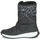 Schuhe Mädchen Gummistiefel Kangaroos K-FLUFF RTX Schwarz / Grau