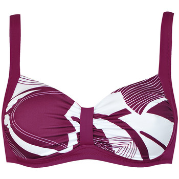 Kleidung Damen Bikini Ober- und Unterteile Lisca Karpathos  Vorgeformtes Badeanzug-Top Rot