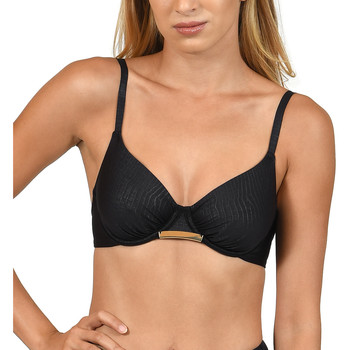 Kleidung Damen Bikini Ober- und Unterteile Lisca Bari  Badeanzug Top Schwarz