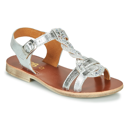 Schuhe Mädchen Sandalen / Sandaletten GBB EUGENA Silbern