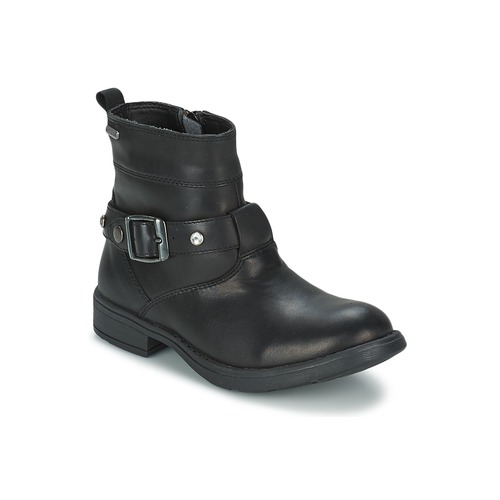 Schuhe Mädchen Klassische Stiefel Geox SOFIA B Schwarz