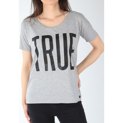 Kleidung Damen T-Shirts Lee T-Shirt  Ultimate Tee L42JEP37 Grau