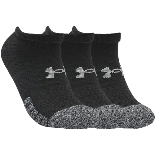 Unterwäsche Sportstrümpfe Under Armour HeatGear No Show Socks 3-Pack Schwarz