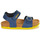 Schuhe Jungen Sandalen / Sandaletten Geox GHITA BOY Blau / Gelb