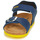 Schuhe Jungen Sandalen / Sandaletten Geox GHITA BOY Blau / Gelb