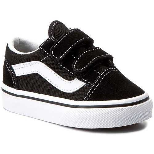 Schuhe Kinder Sneaker Vans OLD SKOOL Schwarz