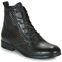 Schuhe Damen Boots Dream in Green MARLO Schwarz