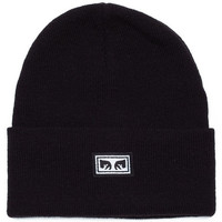 Accessoires Herren Mütze Obey Icon eyes beanie Schwarz