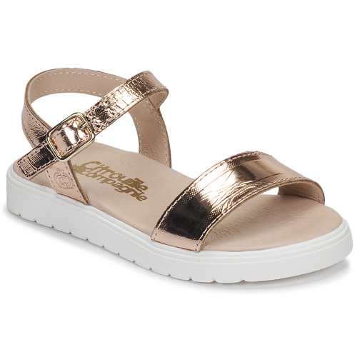 Schuhe Mädchen Sandalen / Sandaletten Citrouille et Compagnie GAPOTI Bronze