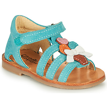 Schuhe Mädchen Sandalen / Sandaletten Citrouille et Compagnie MIETTE Grün