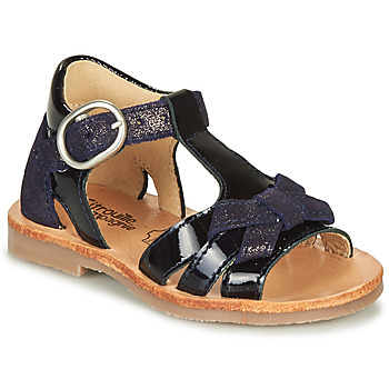 Schuhe Mädchen Sandalen / Sandaletten Citrouille et Compagnie MOLINETTE Marine