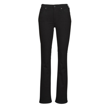 Kleidung Damen Bootcut Jeans Levi's 725 HIGH RISE BOOTCUT Schwarz