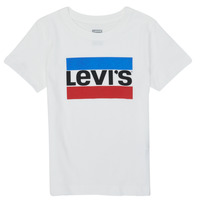 Kleidung Kinder T-Shirts Levi's SPORTSWEAR LOGO TEE Weiss