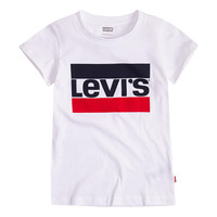 Kleidung Mädchen T-Shirts Levi's SPORTSWEAR LOGO TEE Weiss