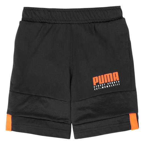 Kleidung Jungen Shorts / Bermudas Puma ALPHA JERSEY SHORT Schwarz