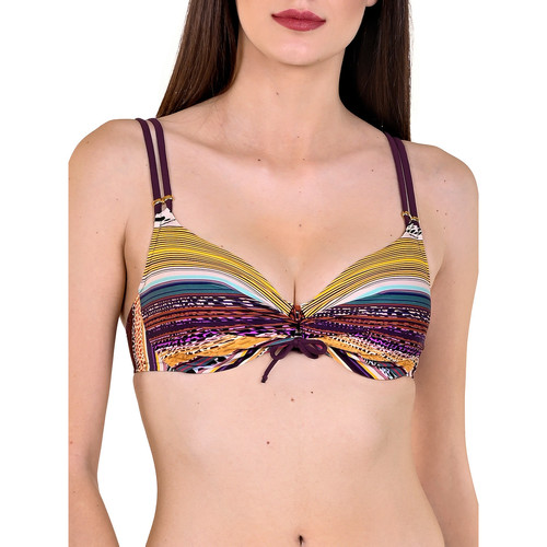 Kleidung Damen Bikini Ober- und Unterteile Lisca Freetown  Bügel-Badeanzug Top Gelb