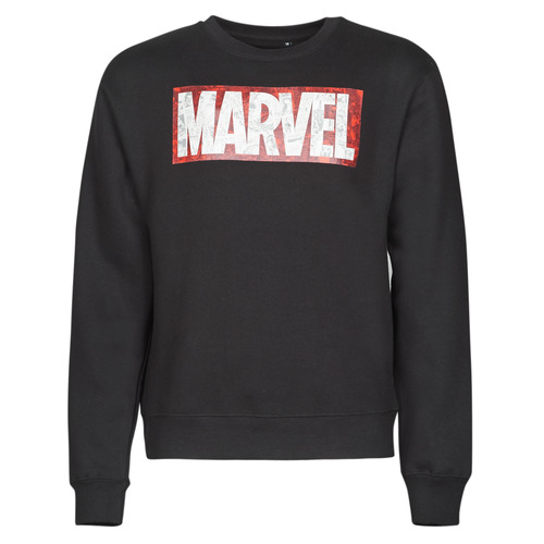 Kleidung Damen T-Shirts Yurban MARVEL MAGAZINE CREW Schwarz