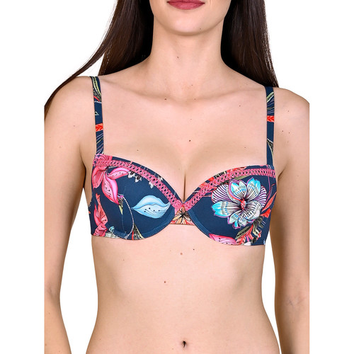 Kleidung Damen Bikini Ober- und Unterteile Lisca Badeanzug oben Jamaica Blau