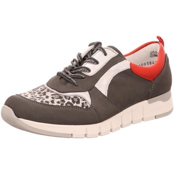 Schuhe Damen Derby-Schuhe & Richelieu Waldläufer Schnuerschuhe DENVER TANZANIASTR. BUFA 908H02-400/829 829 Grau