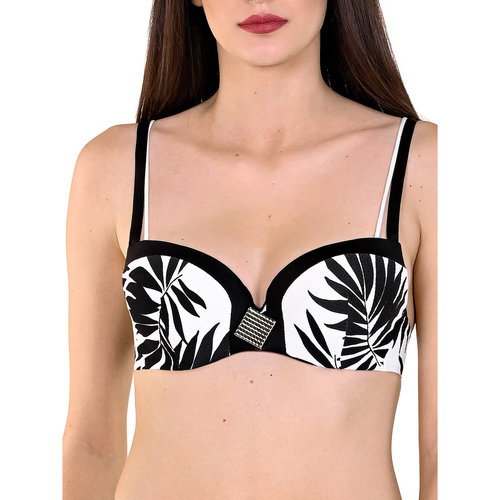 Kleidung Damen Bikini Ober- und Unterteile Lisca Badeanzug Oberteil Ocean City schwarz Schwarz