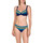 Kleidung Damen Bikini Ober- und Unterteile Lisca Dominica  Bügel-Badeanzug Top Blau