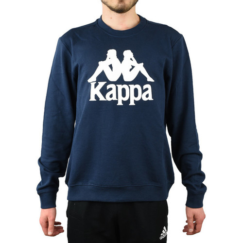 Kleidung Herren Trainingsjacken Kappa Sertum RN Sweatshirt Blau