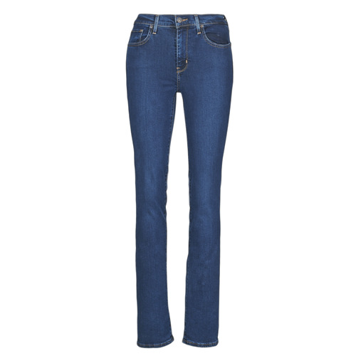 Kleidung Damen Straight Leg Jeans Levi's 724 HIGH RISE STRAIGHT Blau