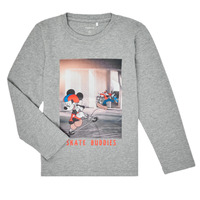 Kleidung Jungen Langarmshirts Name it NMMMICKEY EMIL Grau