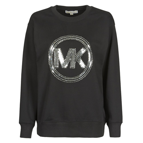 Kleidung Damen Sweatshirts MICHAEL Michael Kors MK CRCL CLSC SWTSHRT Schwarz