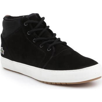 Schuhe Herren Sneaker High Lacoste Lifestyle Schuhe  Ampthill Chukka 417 7-34CAW0065024 Schwarz