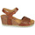 Schuhe Damen Sandalen / Sandaletten Dorking PALMA Braun