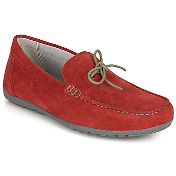 Schuhe Herren Slipper Geox U TIVOLI A Rot