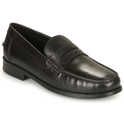 Schuhe Herren Slipper Geox U NEW DAMON B Schwarz