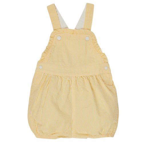 Kleidung Mädchen Overalls / Latzhosen Petit Bateau MERINE Gelb