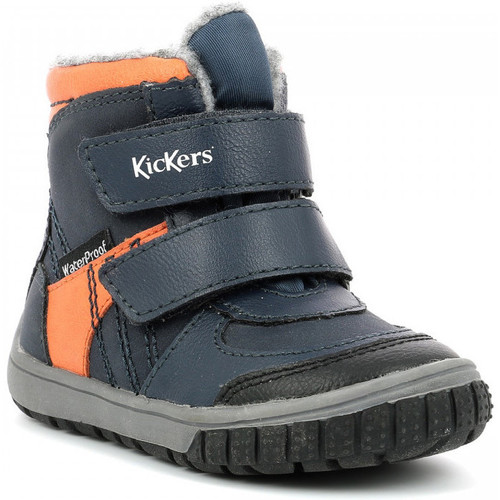 Schuhe Jungen Boots Kickers Sitrouille Wpf Blau