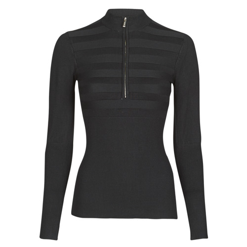 Kleidung Damen Pullover Morgan MENZIP Schwarz