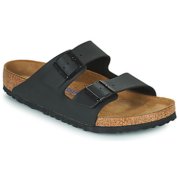 Schuhe Pantoffel Birkenstock ARIZONA SFB Schwarz