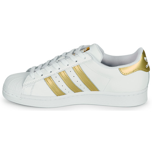 adidas Originals SUPERSTAR W Weiss / Gold