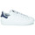 Schuhe Mädchen Sneaker Low adidas Originals STAN SMITH J SUSTAINABLE Weiss / Marine