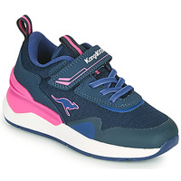 Schuhe Mädchen Sneaker Low Kangaroos KD-GYM EV Blau / Rosa