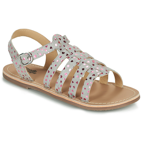 Schuhe Mädchen Sandalen / Sandaletten Citrouille et Compagnie MAYANA Grau