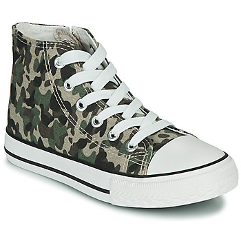 Schuhe Kinder Sneaker High Citrouille et Compagnie OUTIL Camouflage