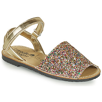 Schuhe Mädchen Sandalen / Sandaletten Citrouille et Compagnie SQUOUBEL Multicolor