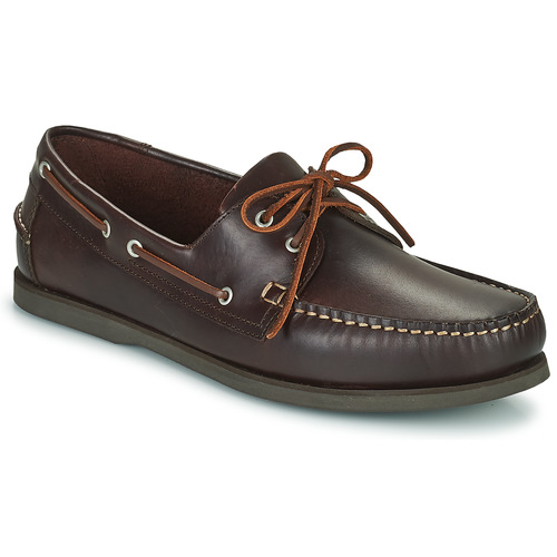 Schuhe Herren Bootsschuhe Pellet Vendée Braun / Braun