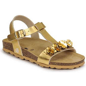 Schuhe Mädchen Sandalen / Sandaletten Citrouille et Compagnie KAPIBA Gold