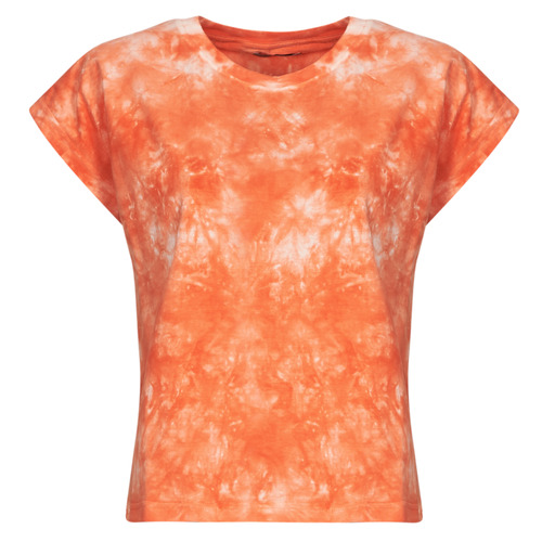 Kleidung Damen T-Shirts Yurban ONILA Weiss / Rosa