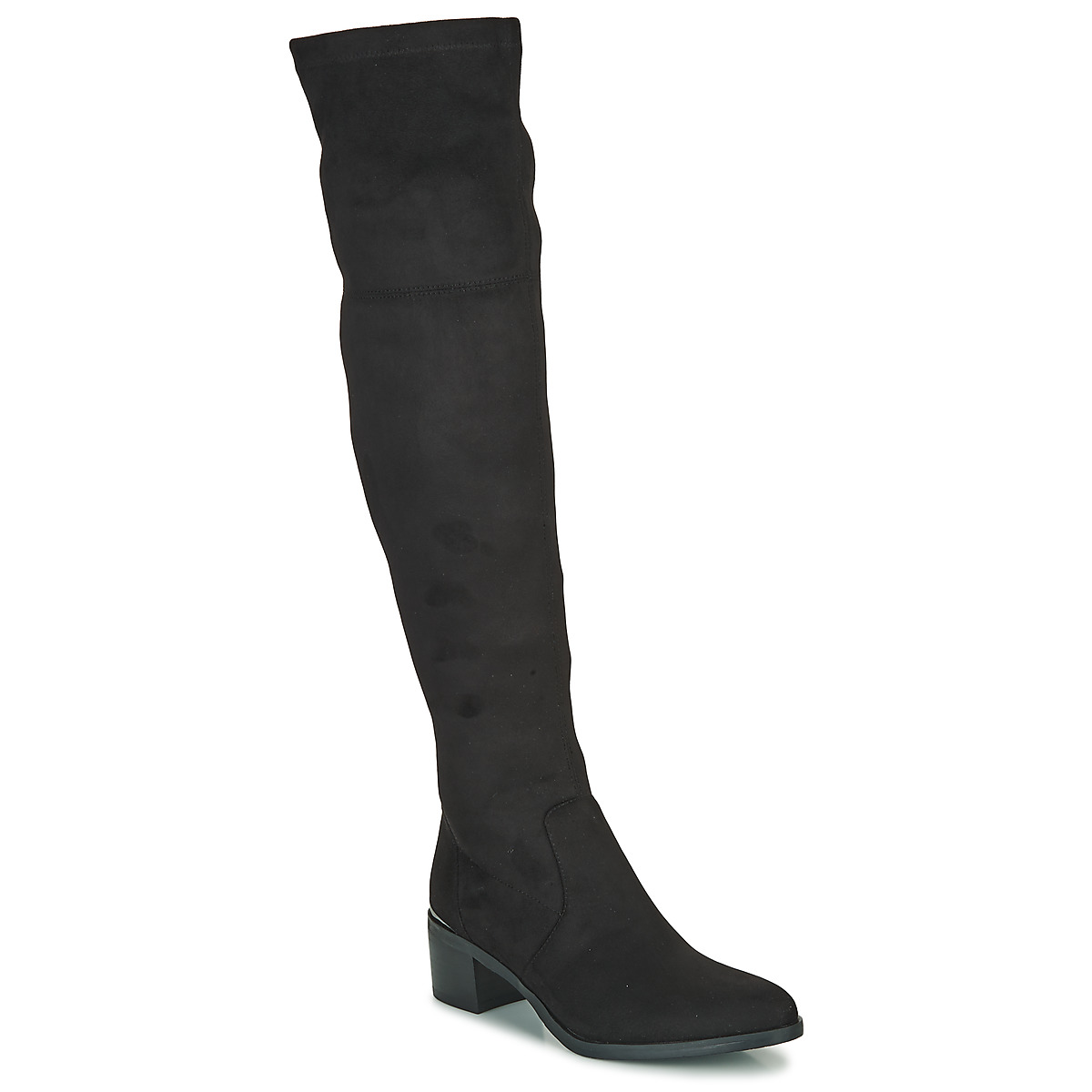 Schuhe Damen Klassische Stiefel JB Martin JEUNE Paillettenschwarz / Schwarz