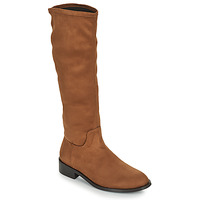 Schuhe Damen Klassische Stiefel JB Martin AMOUR Paillettenschwarz / Camel